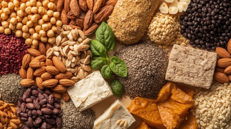 Białko roślinne w diecie wegańskiej – jak zadbać o pełnowartościową podaż protein?