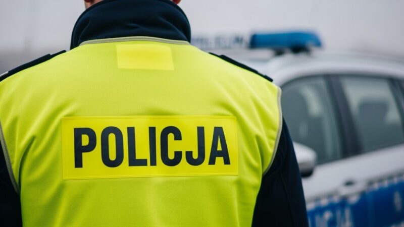 Motocyklista w szaleńczym pościgu zatrzymany przez policję